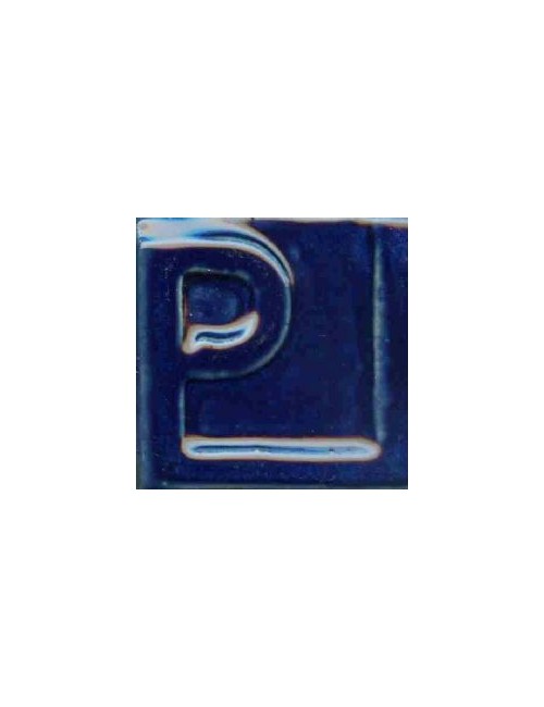 ÉMAIL GRÈS & PORCELAINE SANS PLOMB BLEU COBALT 010541