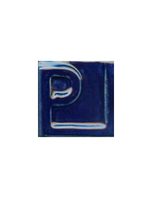 ÉMAIL GRÈS & PORCELAINE SANS PLOMB BLEU COBALT 010541