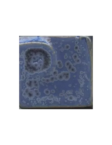 ÉMAIL GRÈS & PORCELAINE SANS PLOMB SATINÉ BLEU CRISTALLISÉ 010112