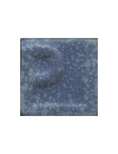 ÉMAIL GRÈS & PORCELAINE SANS PLOMB MAT MOUCHETÉ BLEU 06001