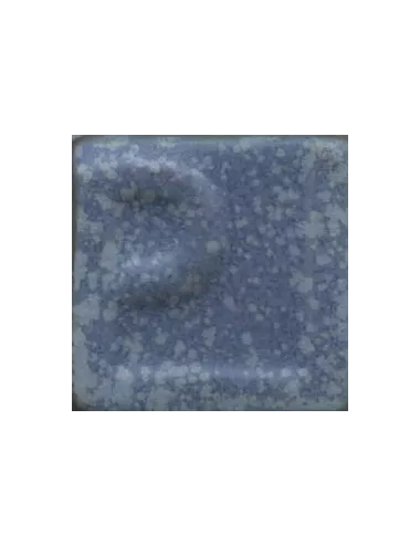 ÉMAIL GRÈS & PORCELAINE SANS PLOMB MAT MOUCHETÉ BLEU 06001