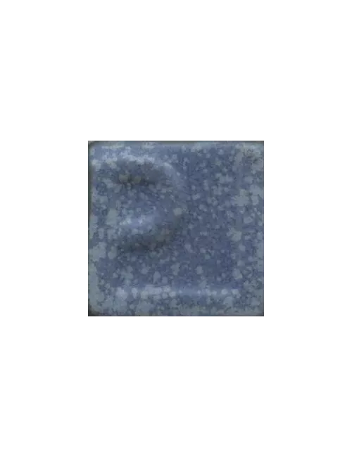 ÉMAIL GRÈS & PORCELAINE SANS PLOMB MAT MOUCHETÉ BLEU 06001