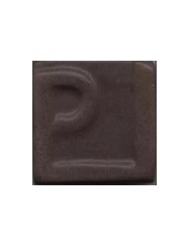 ÉMAIL GRÈS & PORCELAINE SANS PLOMB BRUN MAT 06003