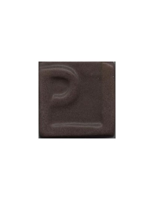 ÉMAIL GRÈS & PORCELAINE SANS PLOMB BRUN MAT 06003