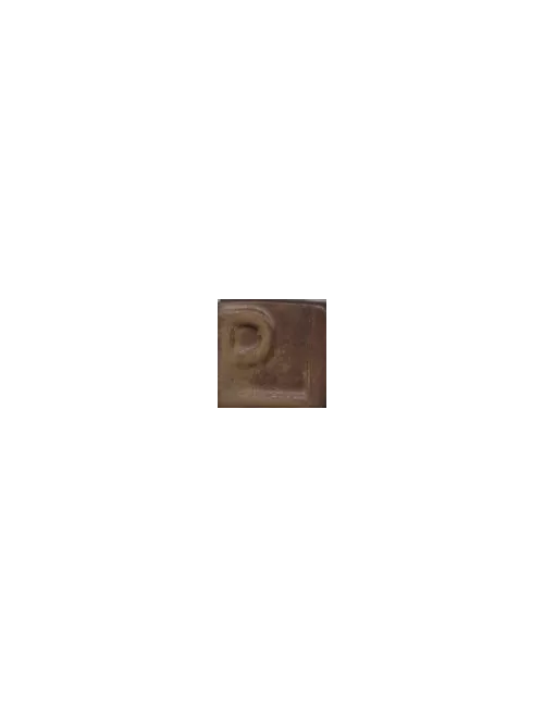 ÉMAIL GRÈS & PORCELAINE SANS PLOMB MAT MARRON ORANGÉ 06002