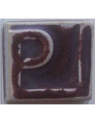 ÉMAIL GRÈS & PORCELAINE SANS PLOMB MAT MARRON ROSÉ 010285