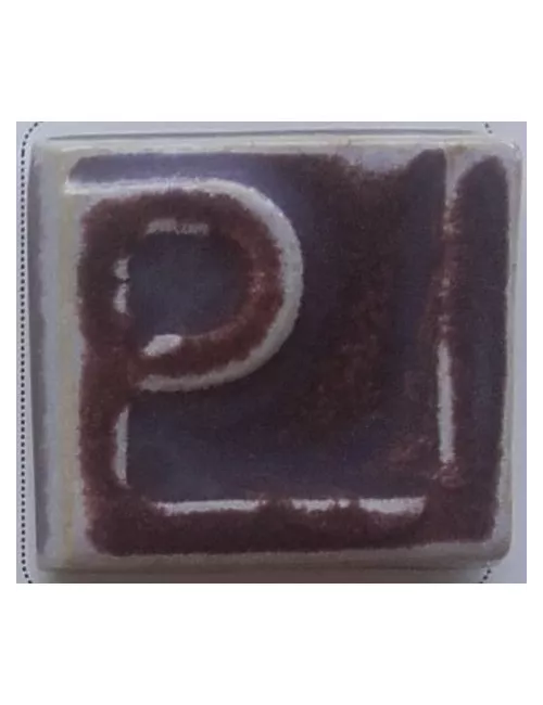 ÉMAIL GRÈS & PORCELAINE SANS PLOMB MAT MARRON ROSÉ 010285