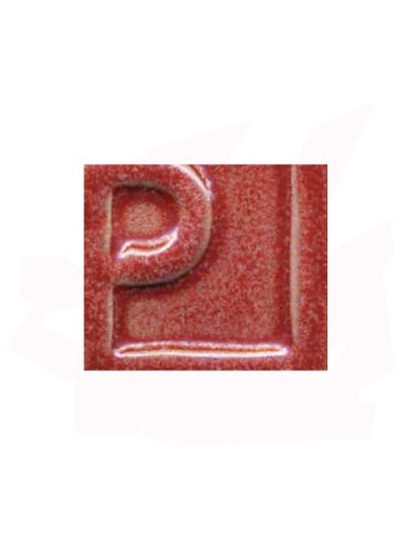 ÉMAIL GRÈS & PORCELAINE SANS PLOMB JASPÉ ROUGE CERISE 010575