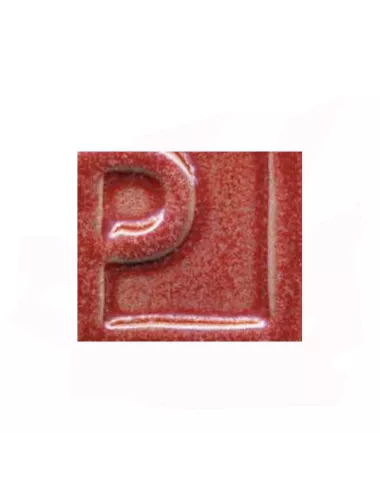 ÉMAIL GRÈS & PORCELAINE SANS PLOMB JASPÉ ROUGE CERISE 010575