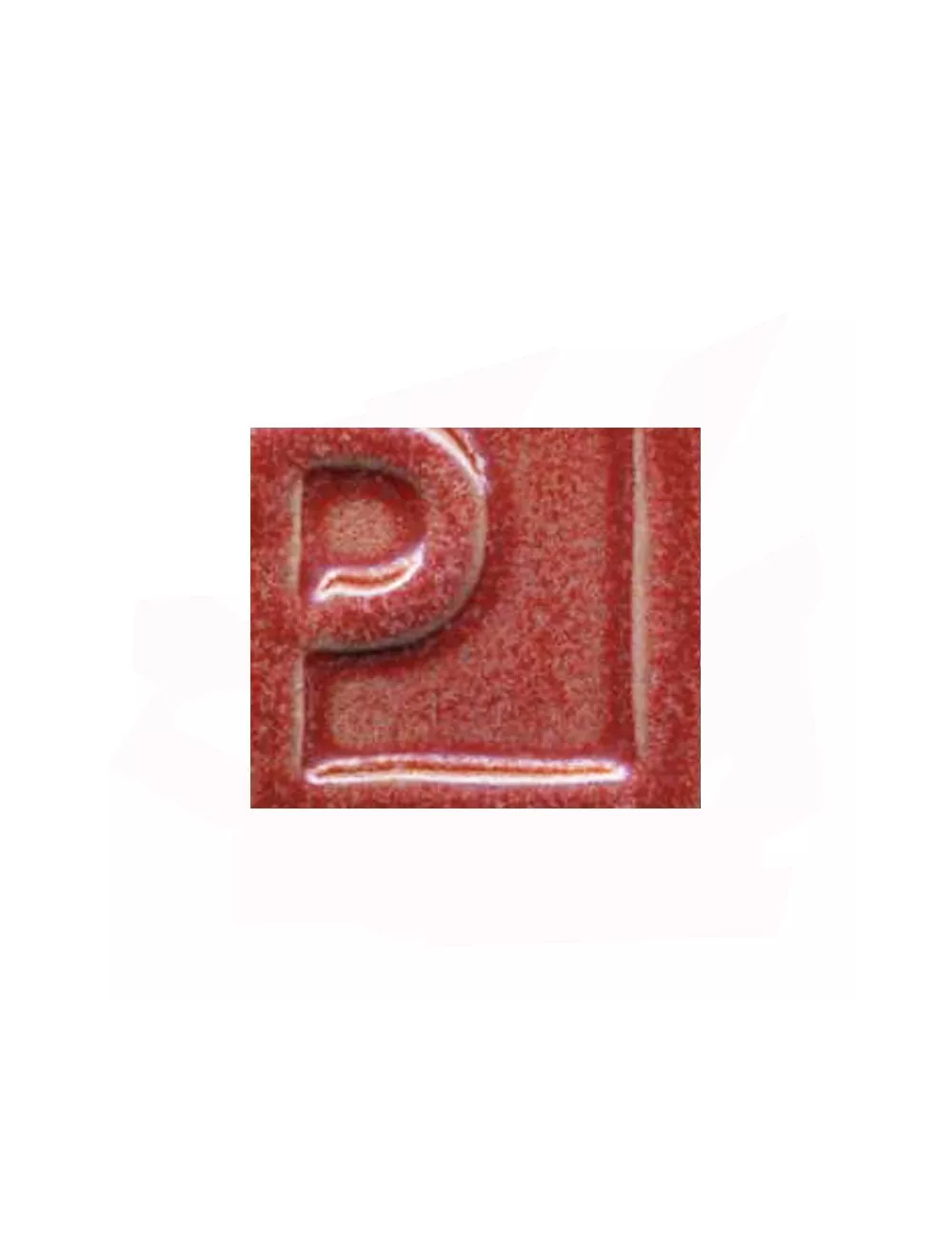 ÉMAIL GRÈS & PORCELAINE SANS PLOMB JASPÉ ROUGE CERISE 010575