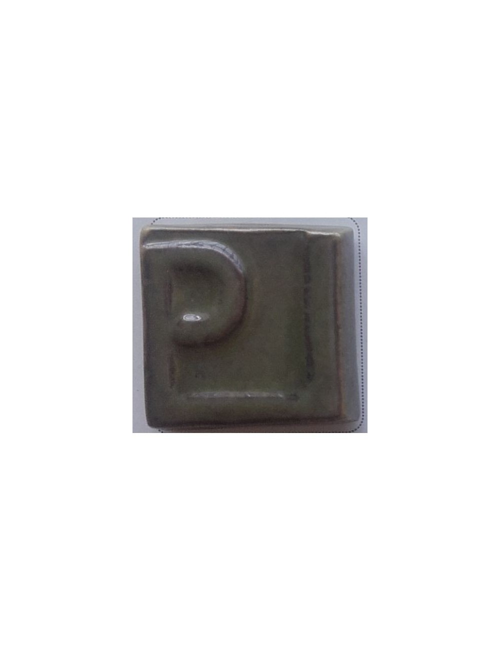 ÉMAIL GRÈS & PORCELAINE SANS PLOMB VERT BRONZE 010270