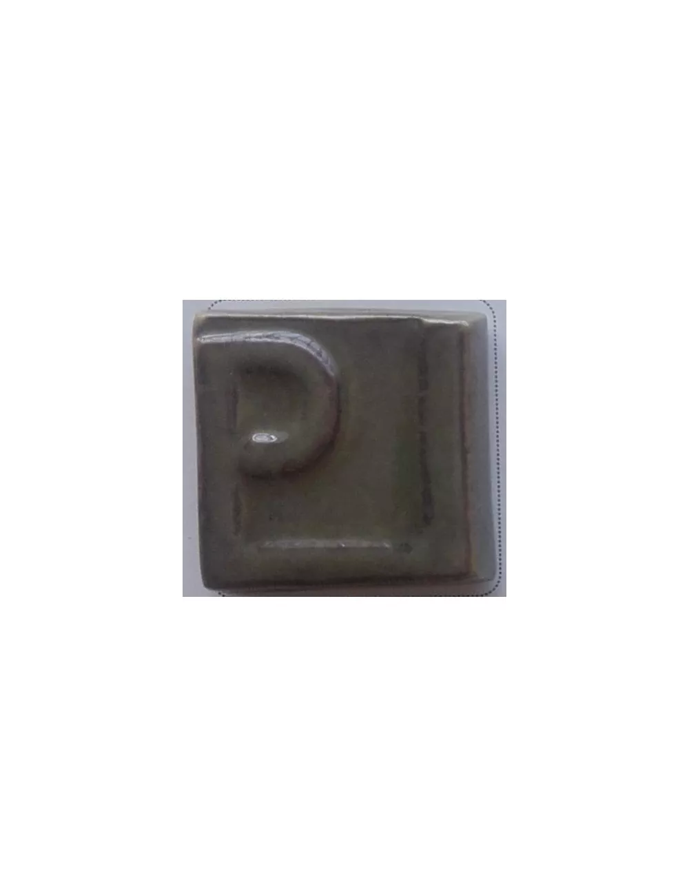 ÉMAIL GRÈS & PORCELAINE SANS PLOMB VERT BRONZE 010270