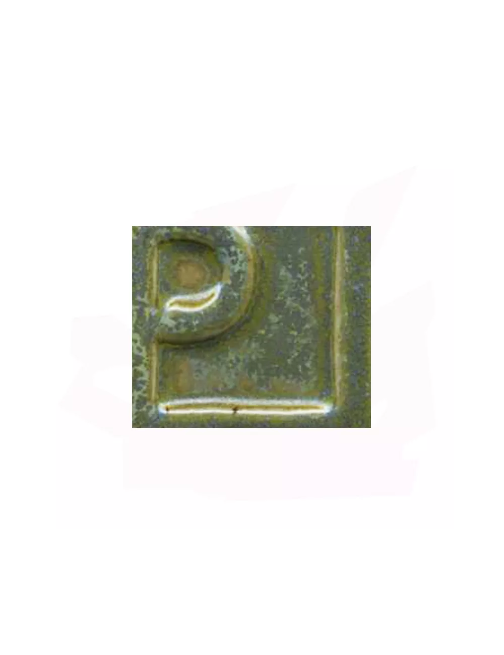 ÉMAIL GRÈS & PORCELAINE SANS PLOMB JASPÉ VERT OLIVE 010572
