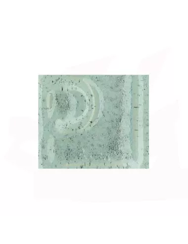 ÉMAIL GRÈS & PORCELAINE SANS PLOMB MOUCHETÉ VERT OPALINE GEESP25