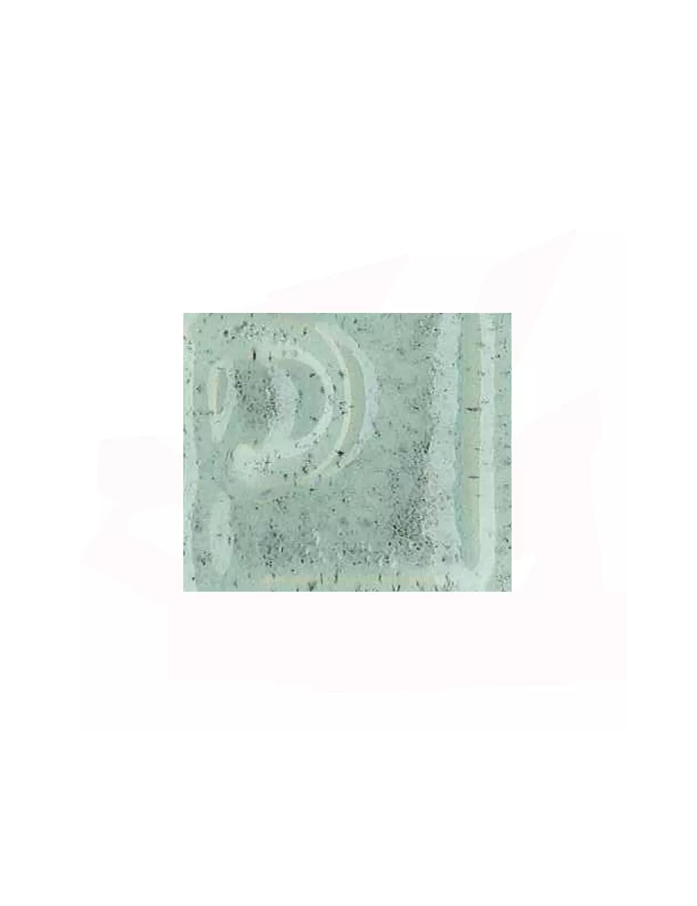 ÉMAIL GRÈS & PORCELAINE SANS PLOMB MOUCHETÉ VERT OPALINE GEESP25