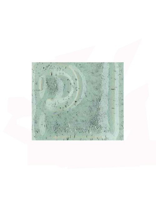 ÉMAIL GRÈS & PORCELAINE SANS PLOMB MOUCHETÉ VERT OPALINE GEESP25