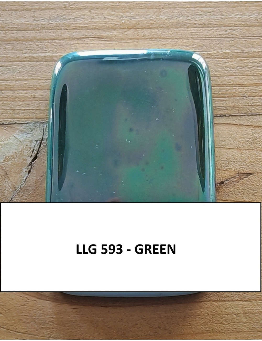 LUSTRE LIQUIDE 3ème FEU VERT DORÉ BLLG593