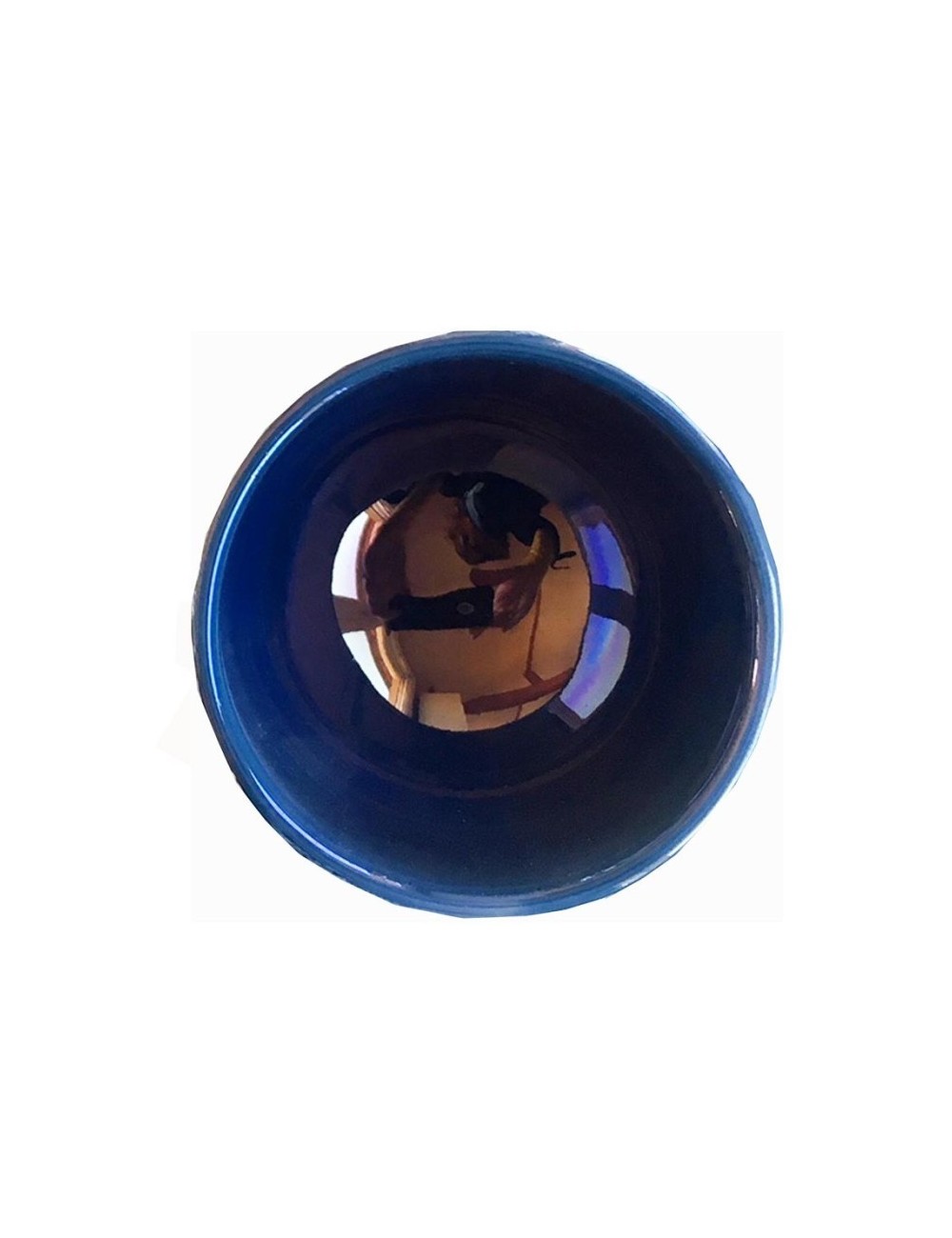 LUSTRE LIQUIDE 3ème FEU COBALT DORÉ BLLG702