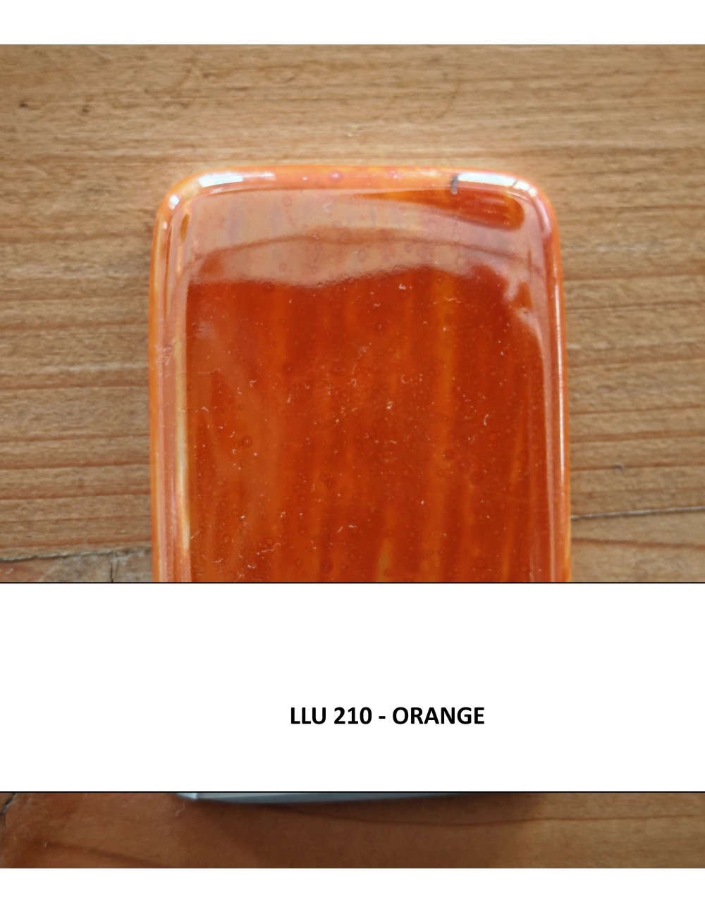 LUSTRE LIQUIDE 3ème FEU ORANGE DORÉ BLLU210