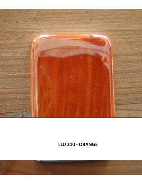 LUSTRE LIQUIDE 3ème FEU ORANGE DORÉ BLLU210