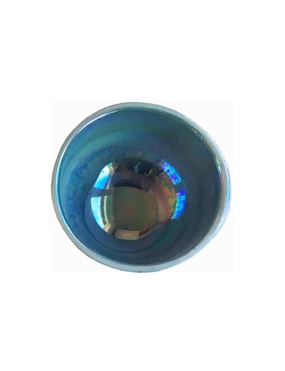 LUSTRE LIQUIDE 3ème FEU BLEU CIEL DORÉ BLLU700