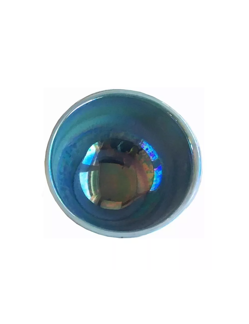 LUSTRE LIQUIDE 3ème FEU BLEU CIEL DORÉ BLLU700