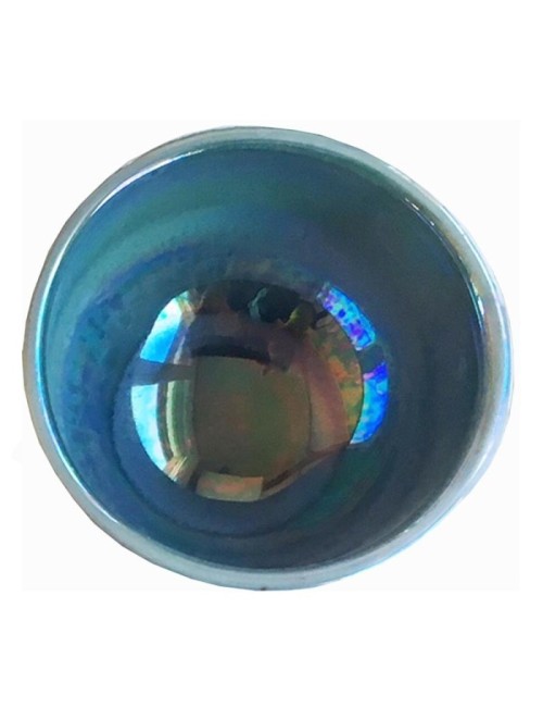 LUSTRE LIQUIDE 3ème FEU BLEU CIEL DORÉ BLLU700