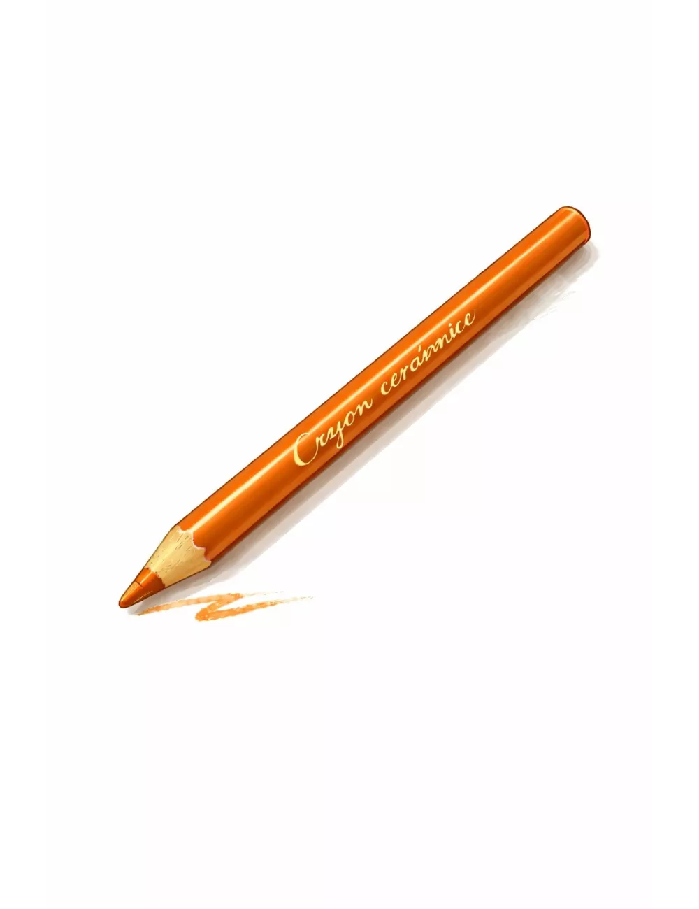 CRAYON ORANGE D AUTOMNE 614