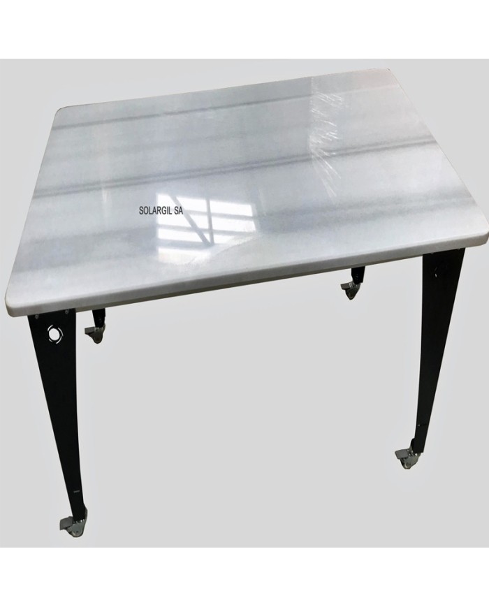 TABLE PREPARATION MARBRE 1500 X 800 X H 850 MM