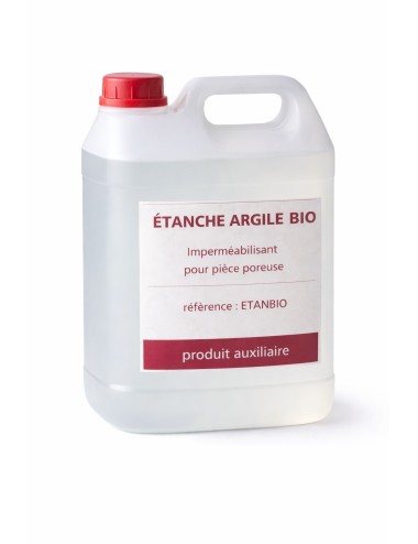 ETANCHE ARGILE BIO (IMPERMEABILISANT POUR PIECE POREUSE)