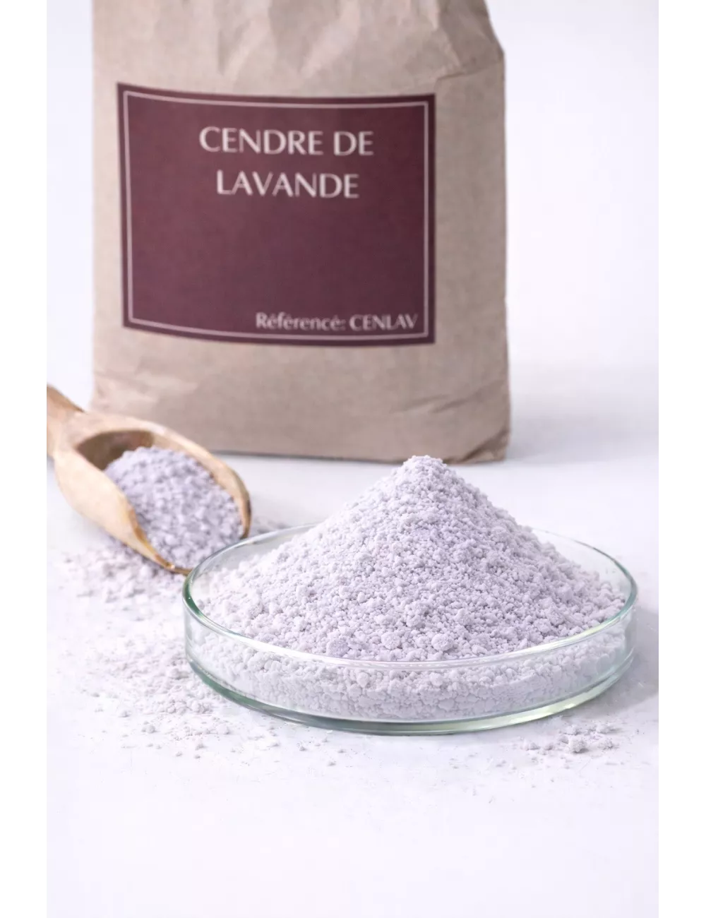 CENDRE DE LAVANDE NON LAVÉE ET NON TAMISÉE