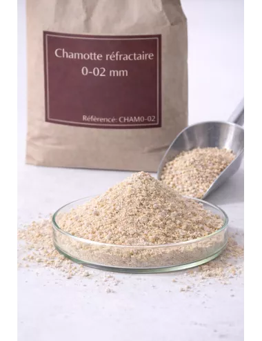 CHAMOTTE REFRACTAIRE 0-0.2
