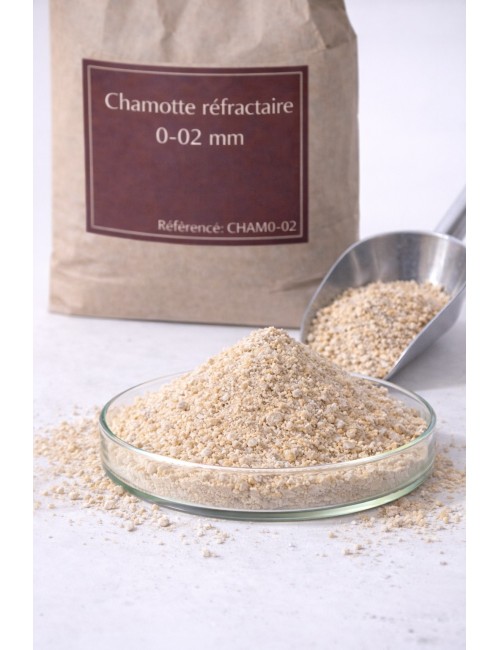 CHAMOTTE REFRACTAIRE 0-0.2
