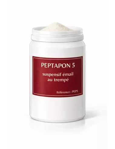 Peptapon 5 – Agent suspensif pour émaux céramiques par trempage
