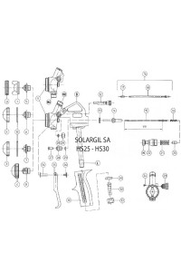 AIGUILLE HS-25 DE 1.5 A 2.5 MM AU CHOIX