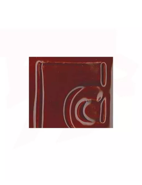 ÉMAIL  FAÏENCE OPAQUE BRILLANT ROUGE BORDEAUX 5208/47