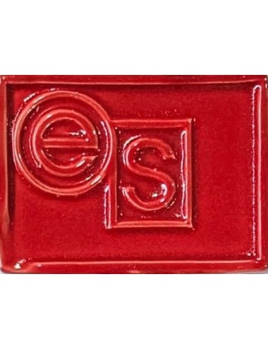 ÉMAIL FAÏENCE TRANSPARENT BRILLANT ROUGE TOMATE ES8647