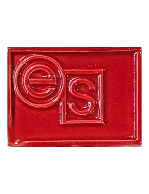 ÉMAIL FAÏENCE TRANSPARENT BRILLANT ROUGE TOMATE ES8647