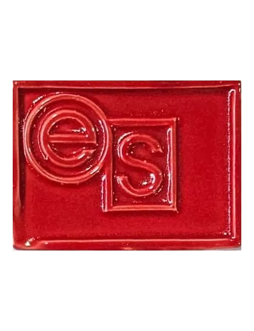 ÉMAIL FAÏENCE TRANSPARENT BRILLANT ROUGE TOMATE ES8647