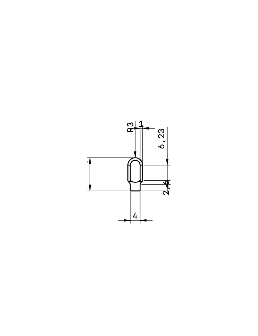 MIRETTE TUNGSTENE FIL COUPANT POINTE FINE L16CM (Fin Stock)