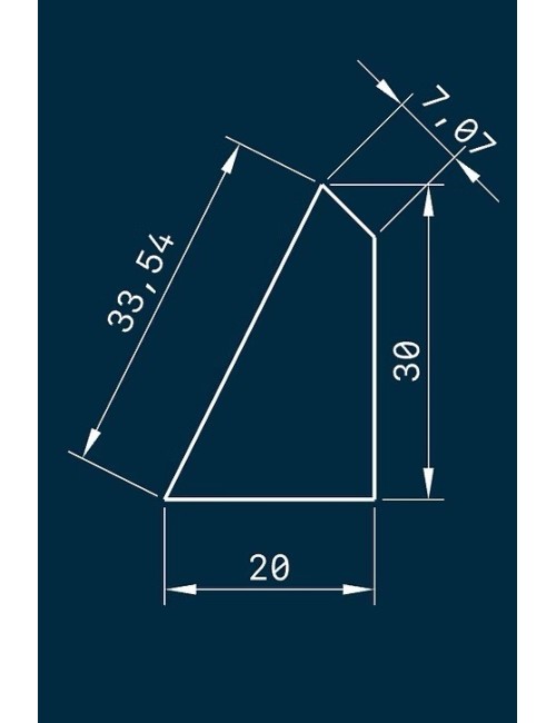 TOURNASIN TUNGSTENE POINTE INCLINEE 16CM
