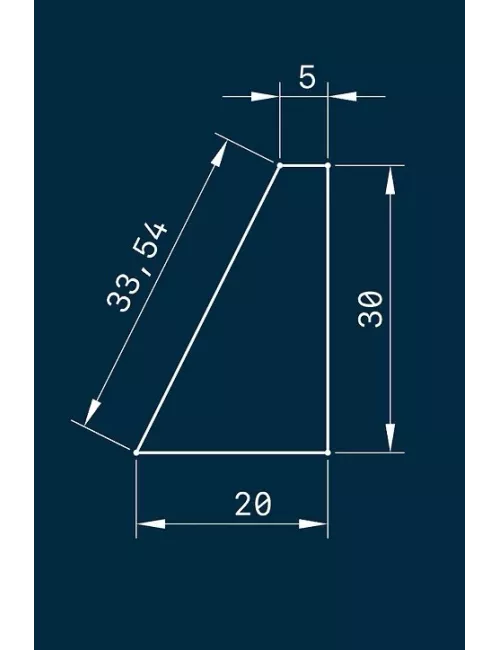 TOURNASIN TUNGSTENE POINTE PLATE 16CM (Jusqu'à fin des stocks)