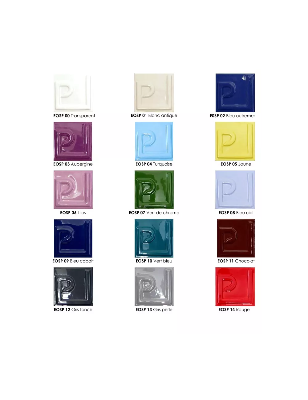 ÉMAIL FAÏENCE LIQUIDE OPAQUE SS PLB BRILLANT CHOCOLAT 250GR EOSP11L