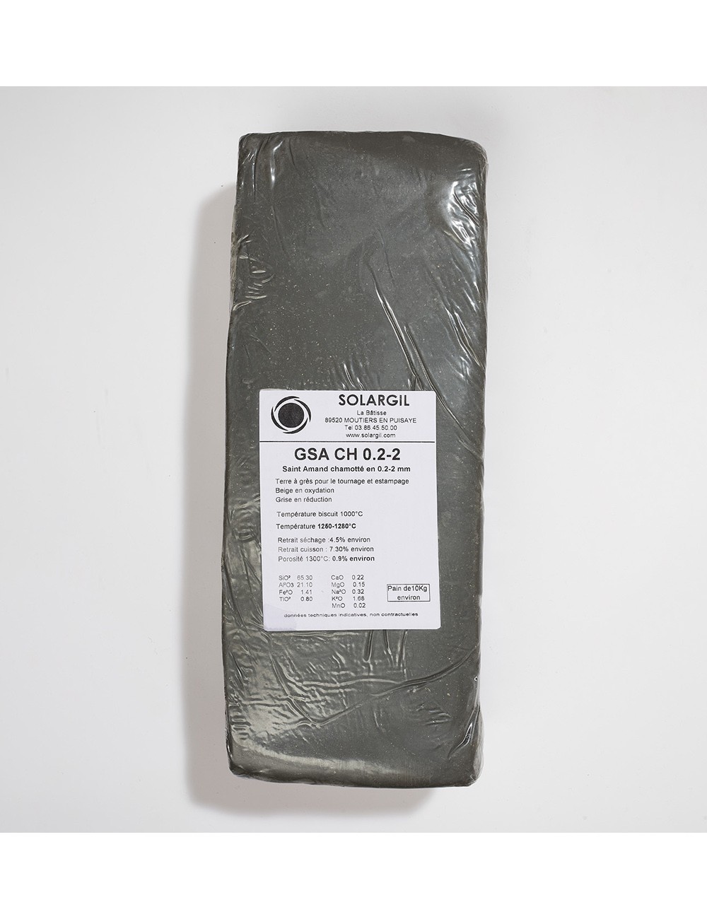 GRÈS DE SAINT AMAND CH. 0-2,2 - GSA022 - 10 kg