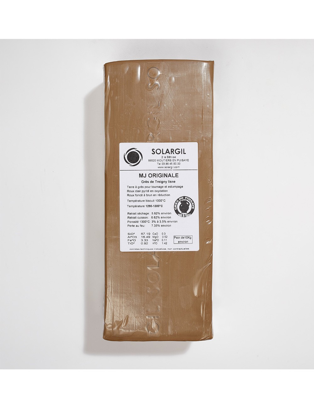 GRÈS DE TREIGNY LISSE - MJ - 10 KG