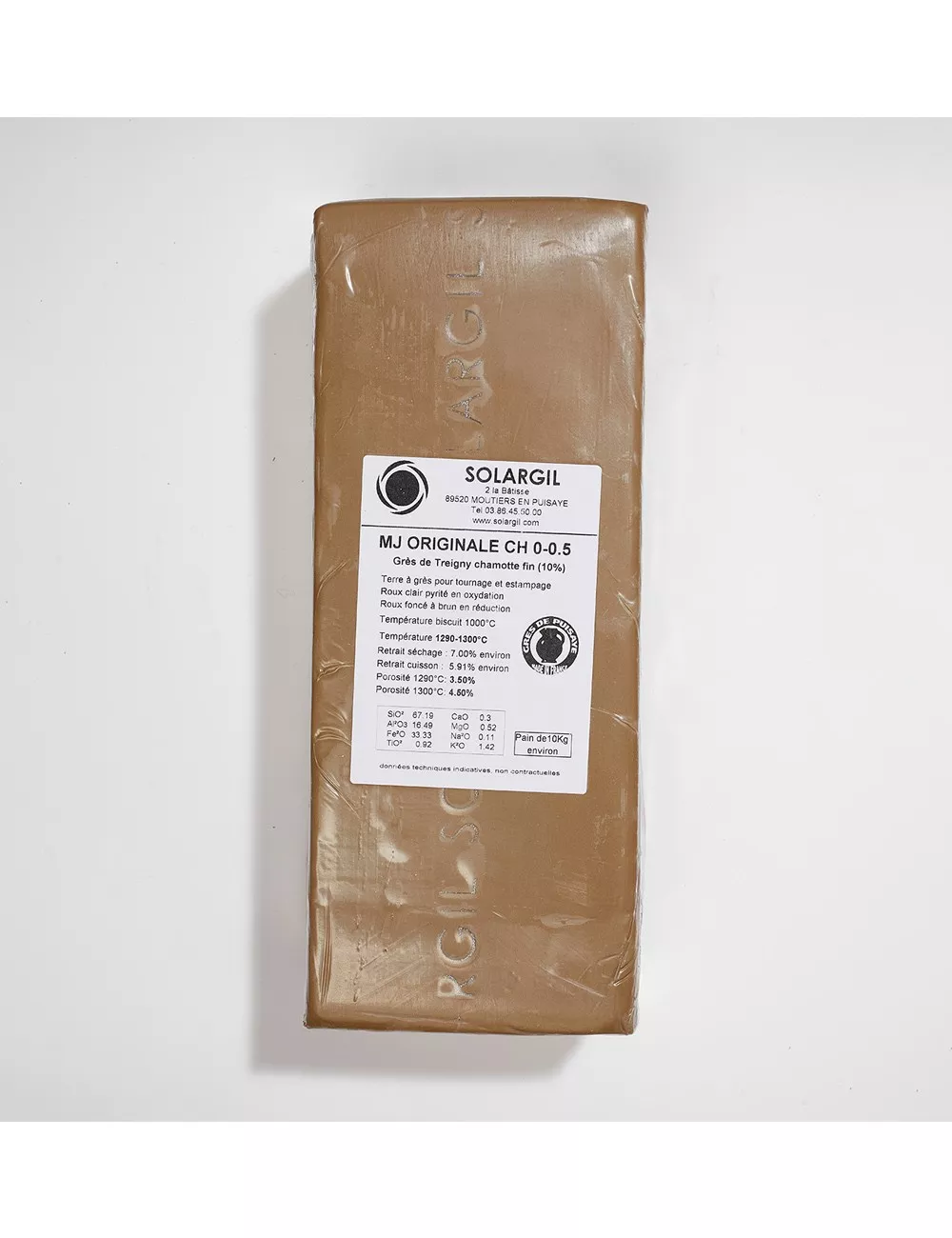 GRÈS DE TREIGNY CH. 0-0,5 - MJ005 - 10 kg