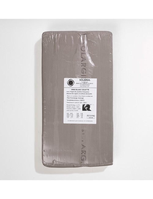 GRÈS BLANC LISSE COLETTE - COLETT - 10 KG