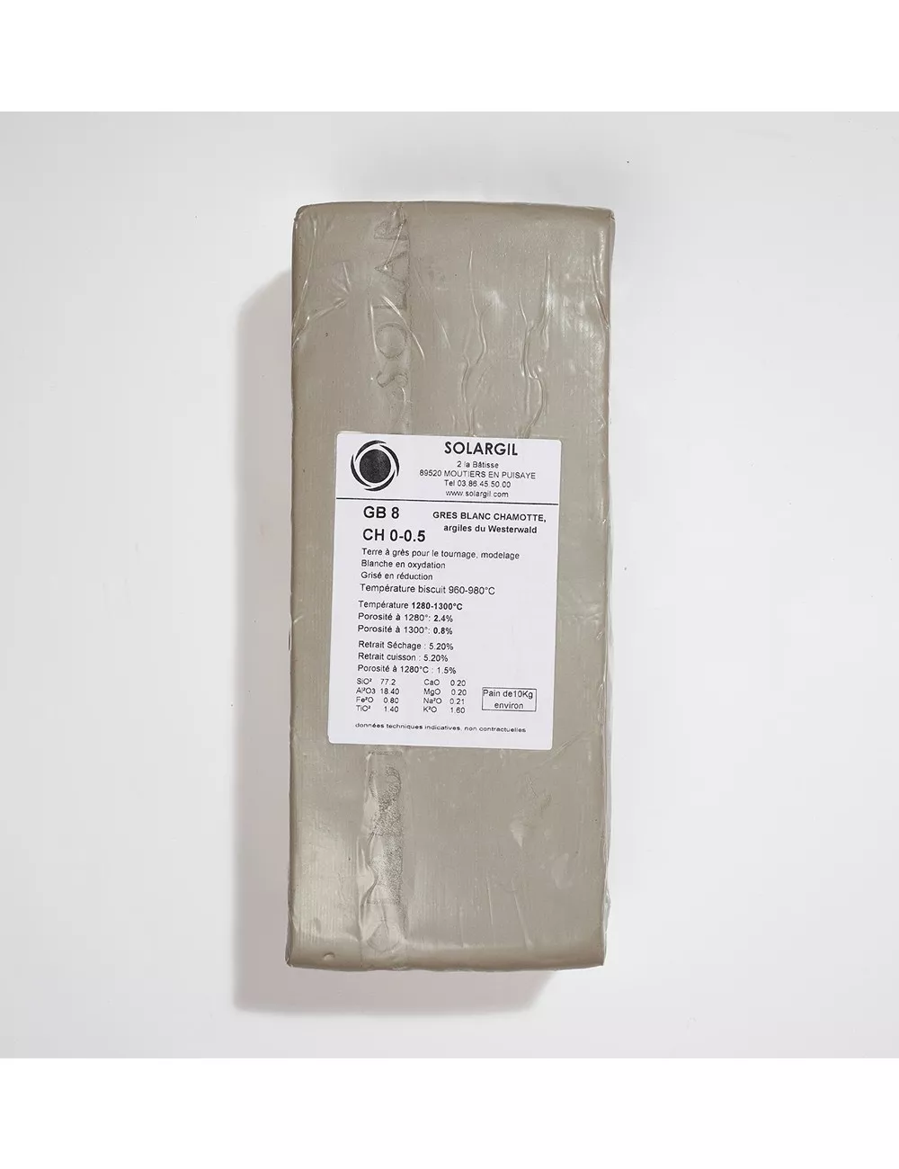 GRÈS BLANC CH. 0-0,5 - GB8005 - 10 kg