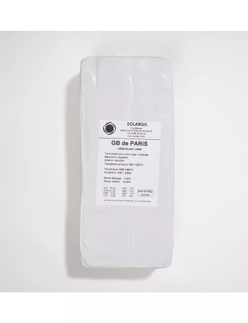 GRÈS EXTRA BLANC DE PARIS LISSE - GBPARIS - 10 kg