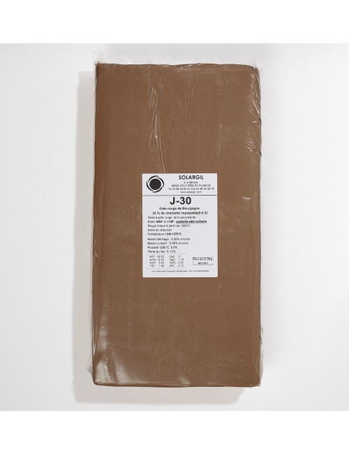 GRÉS ROUGE BOURGOGNE CH. 0-0,2 mm - J300-02 - 12,5 KG